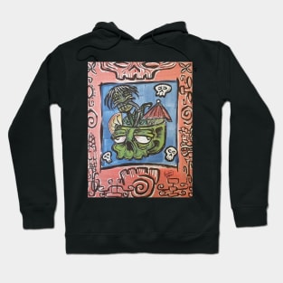 Zombie tiki drink Hoodie